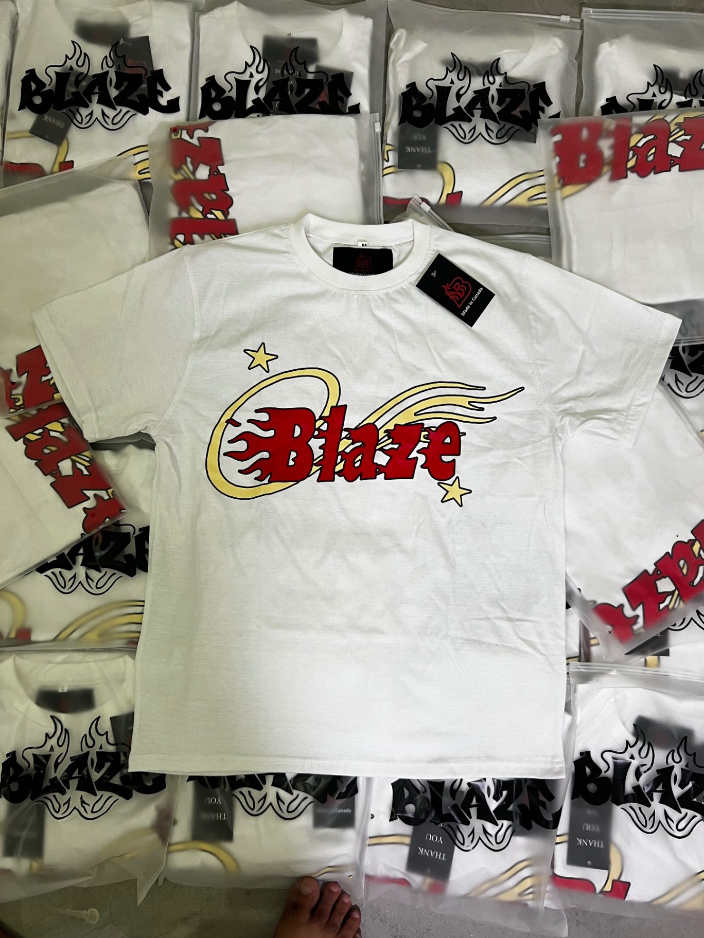 Blaze — Graphic Tee — Fateh Wear custom apparel manufacturing