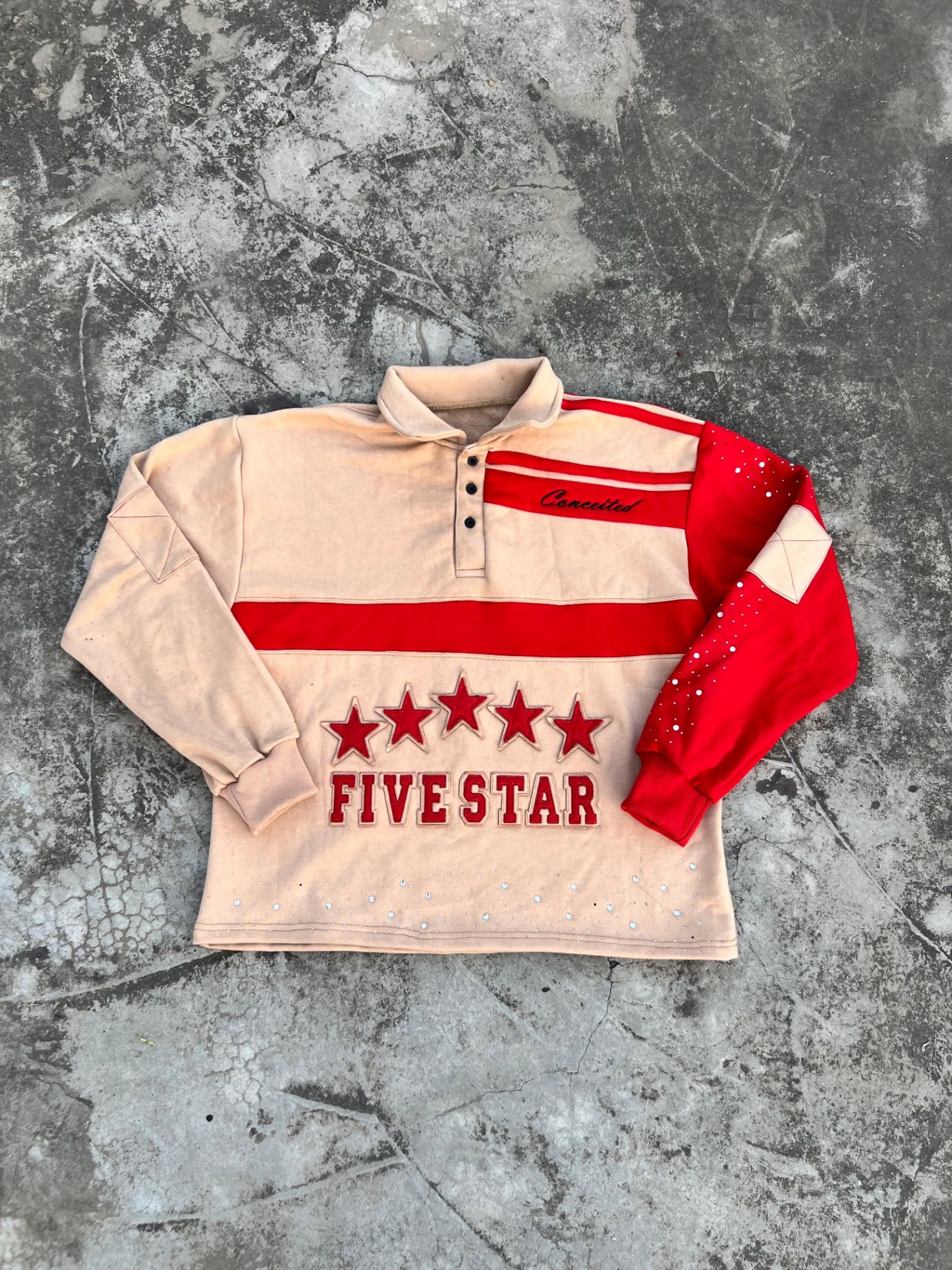 Five Star — Rugby Sweatshirt — Fateh Wear custom apparel manufacturing